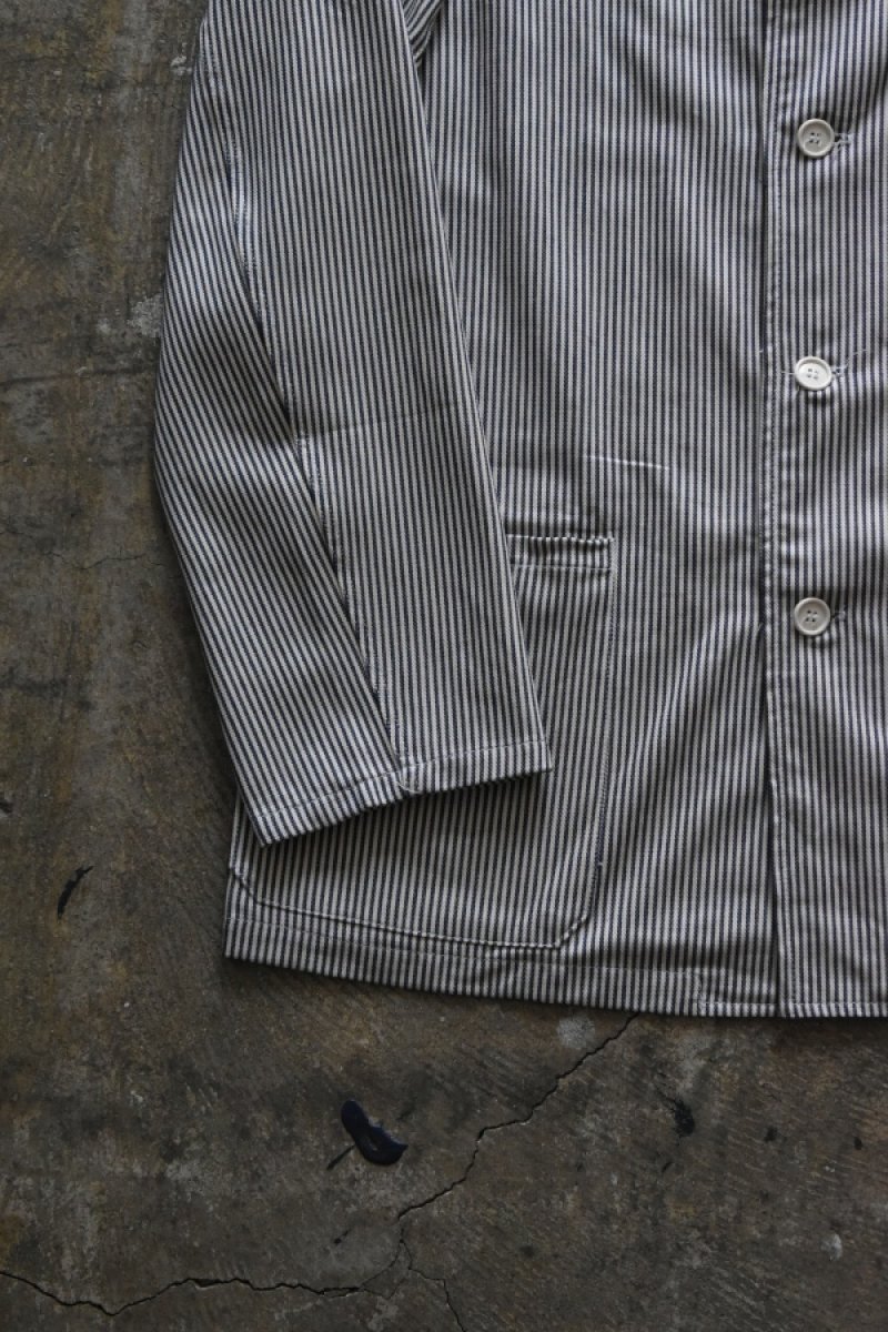 画像4: [DEADSTOCK] 80~90's ITALIAN NAVY cook jacket (4)