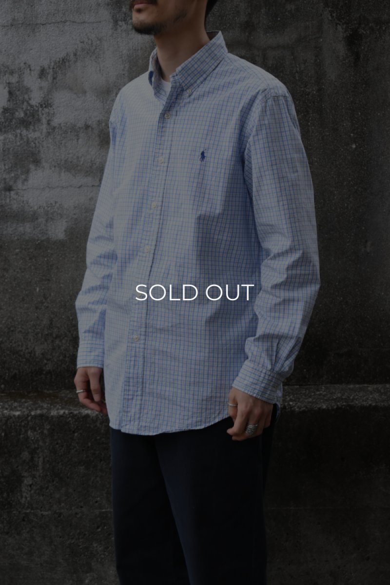 画像19: Ralph Lauren check BD shirt (19)