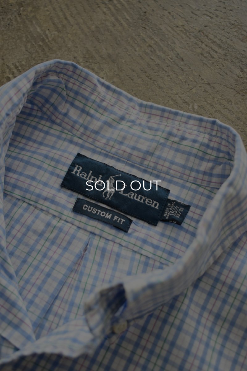 画像6: Ralph Lauren check BD shirt (6)