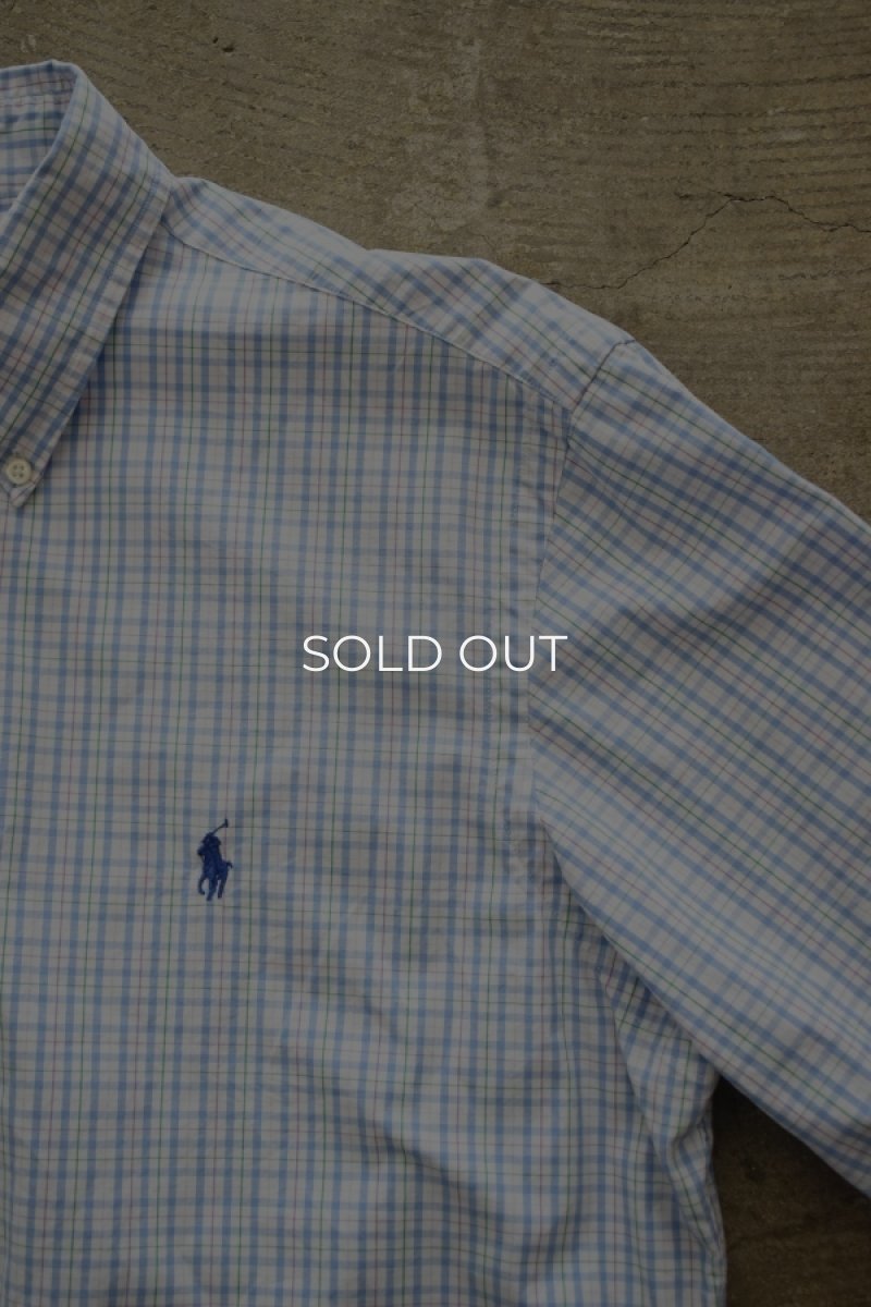 画像12: Ralph Lauren check BD shirt (12)