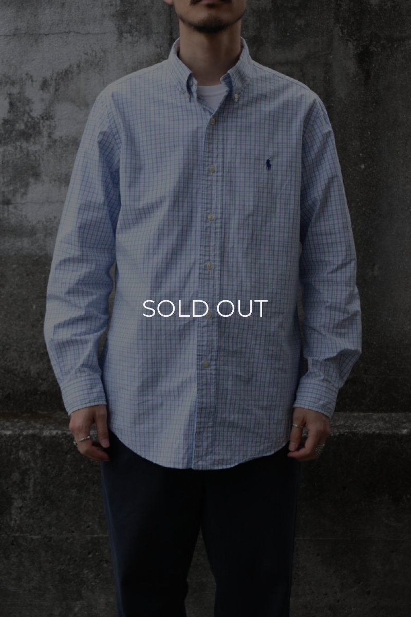 画像18: Ralph Lauren check BD shirt (18)