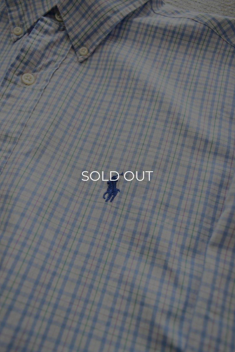 画像4: Ralph Lauren check BD shirt (4)
