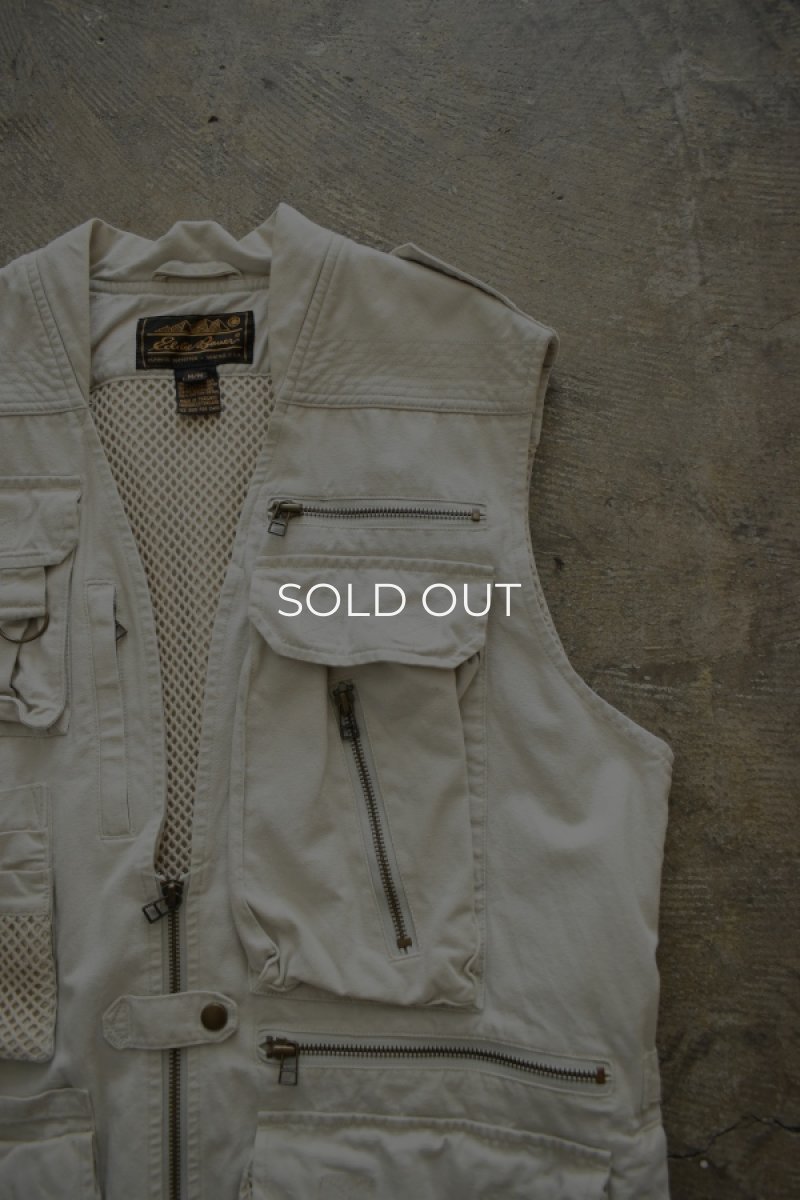 画像6: 70-80's Eddie Bauer photographer vest (6)