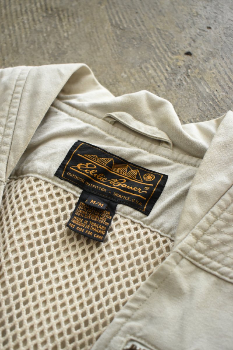 画像8: 70-80's Eddie Bauer photographer vest (8)