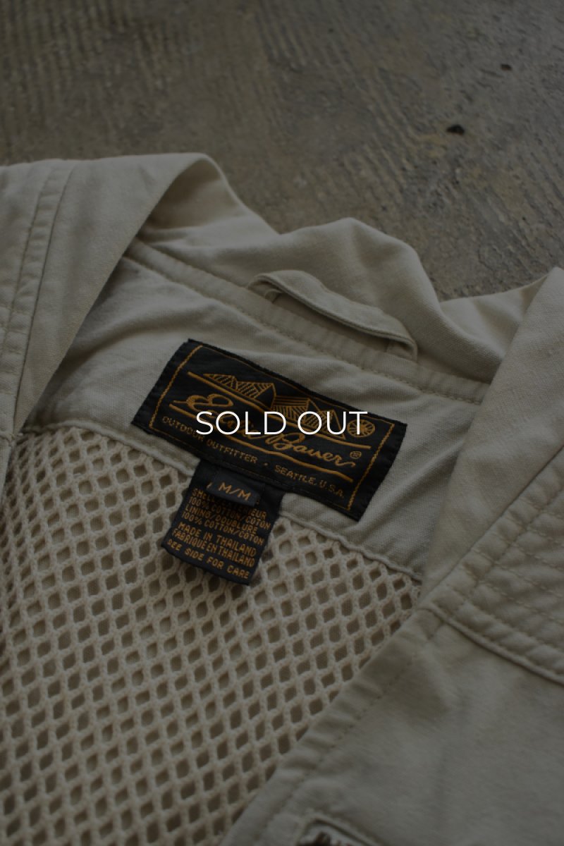 画像8: 70-80's Eddie Bauer photographer vest (8)