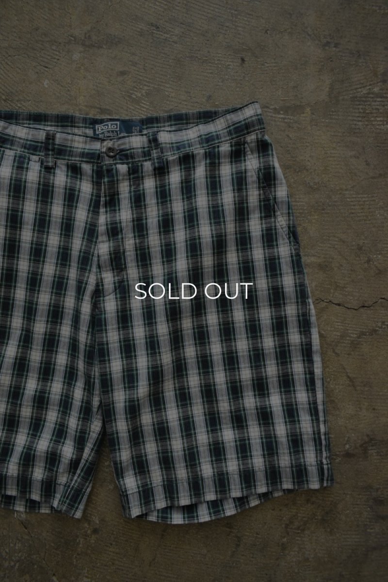 画像6: Ralph Lauren cotton check shorts (6)