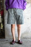 画像1: Ralph Lauren cotton check shorts (1)