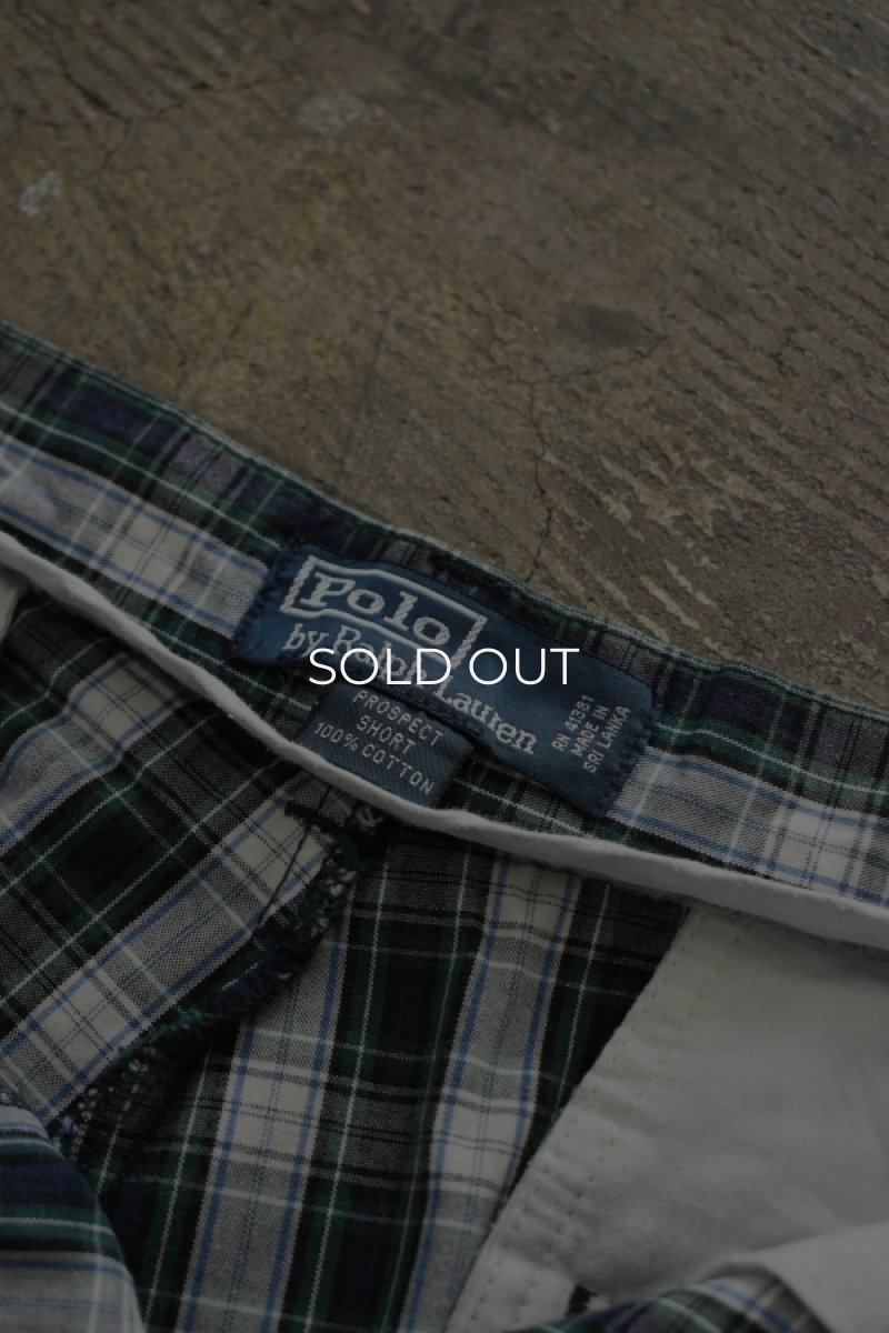 画像8: Ralph Lauren cotton check shorts (8)