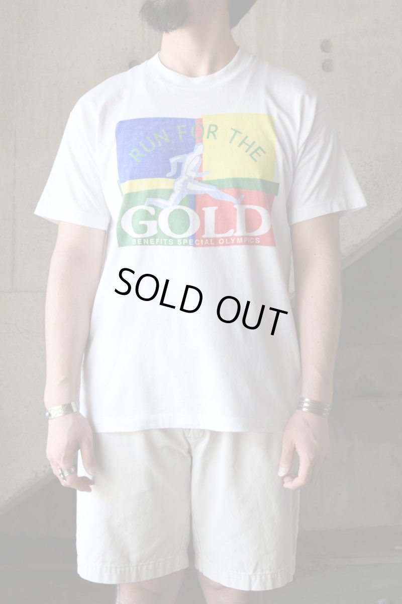 画像1: 90's FRUIT OF THE LOOM S/S print tee (1)