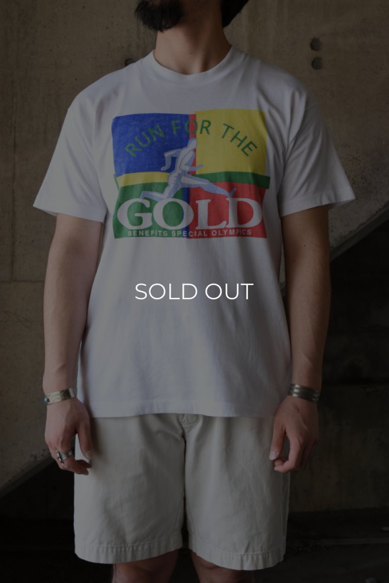 画像1: 90's FRUIT OF THE LOOM S/S print tee (1)