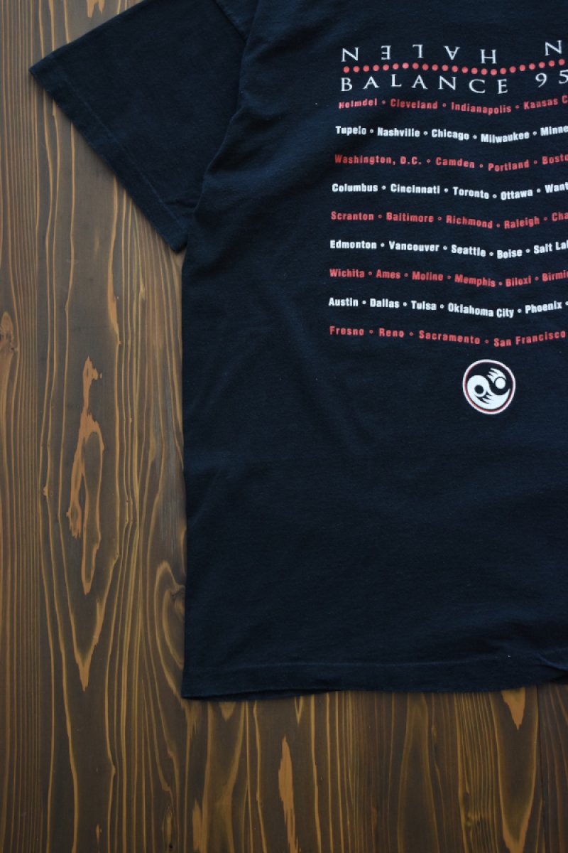 画像15: 90's VAN HALEN "BALANCE 95-96 tour" tee -made in USA- (15)