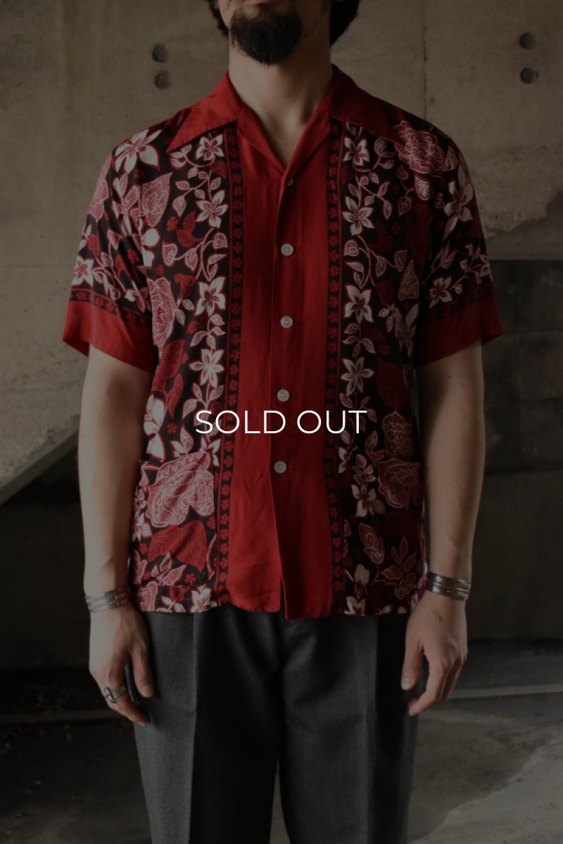 画像1: 40's Hawaiian shirt (1)