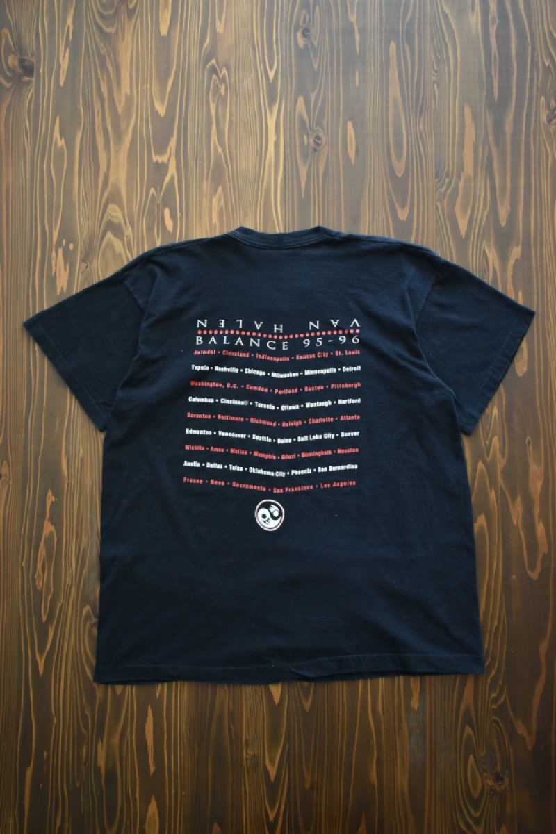 画像13: 90's VAN HALEN "BALANCE 95-96 tour" tee -made in USA- (13)