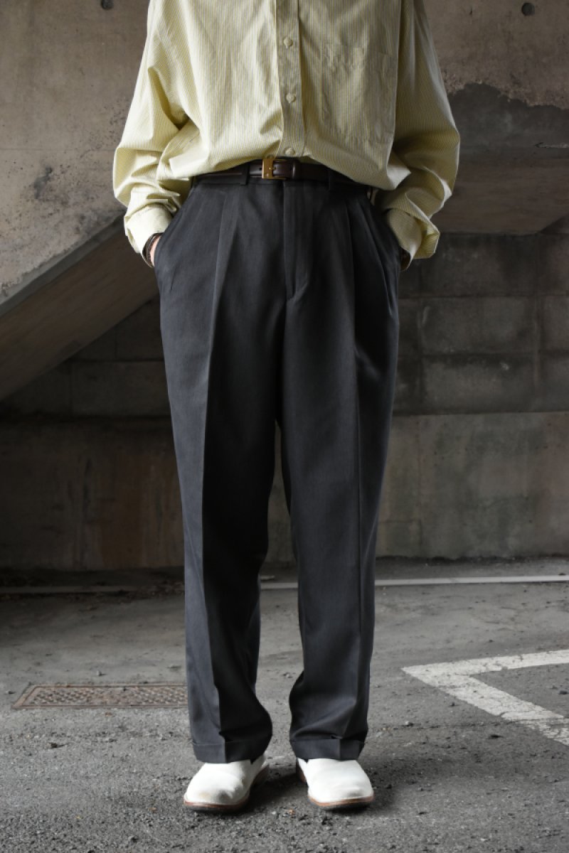 画像1: FARAH 2-tuck slacks (1)