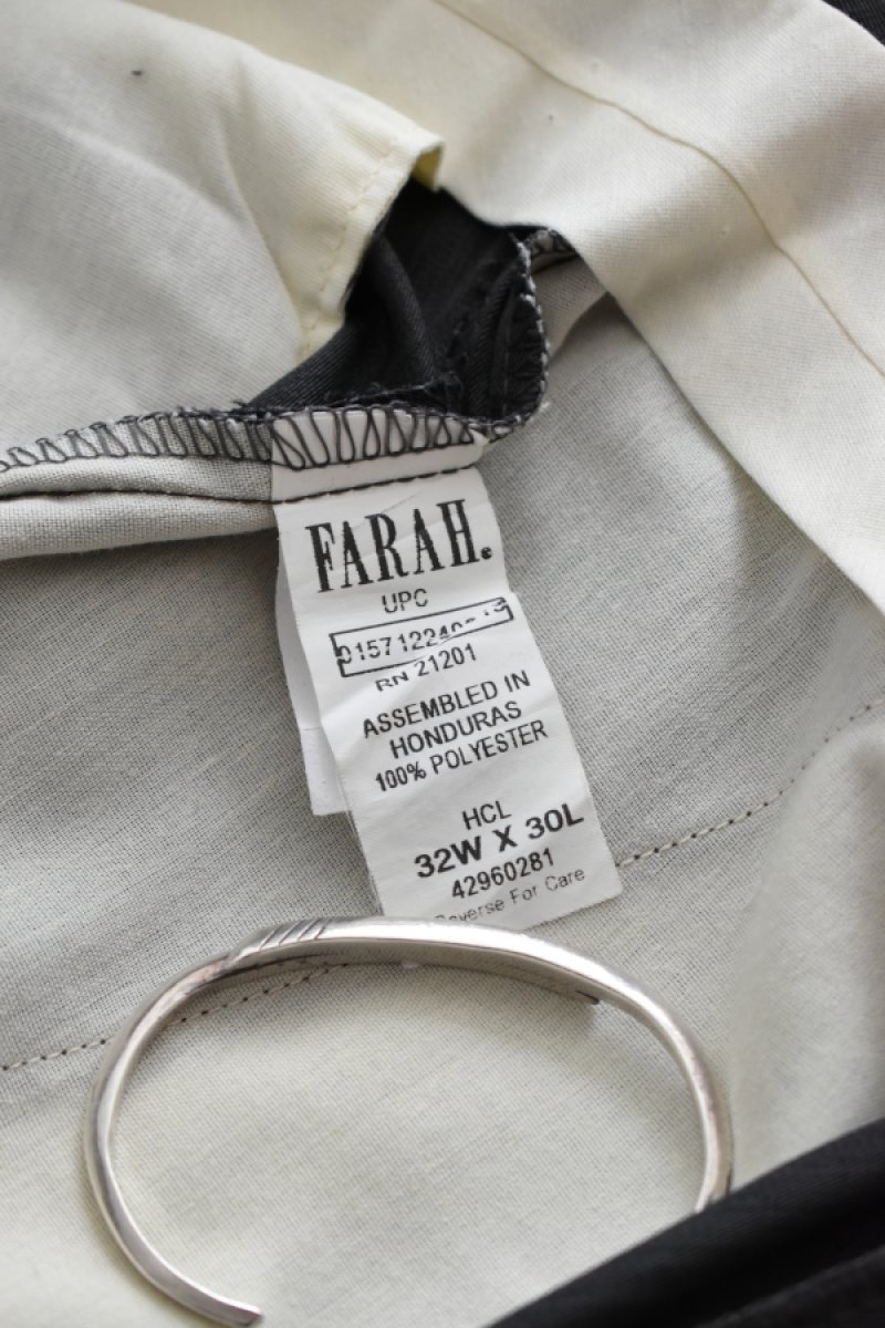 画像13: FARAH 2-tuck slacks (13)