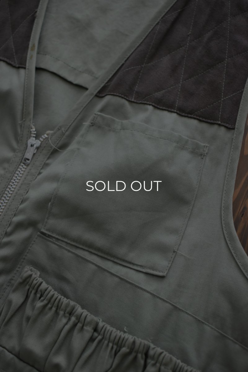 画像10: 60's Black Sheep hunting vest (10)