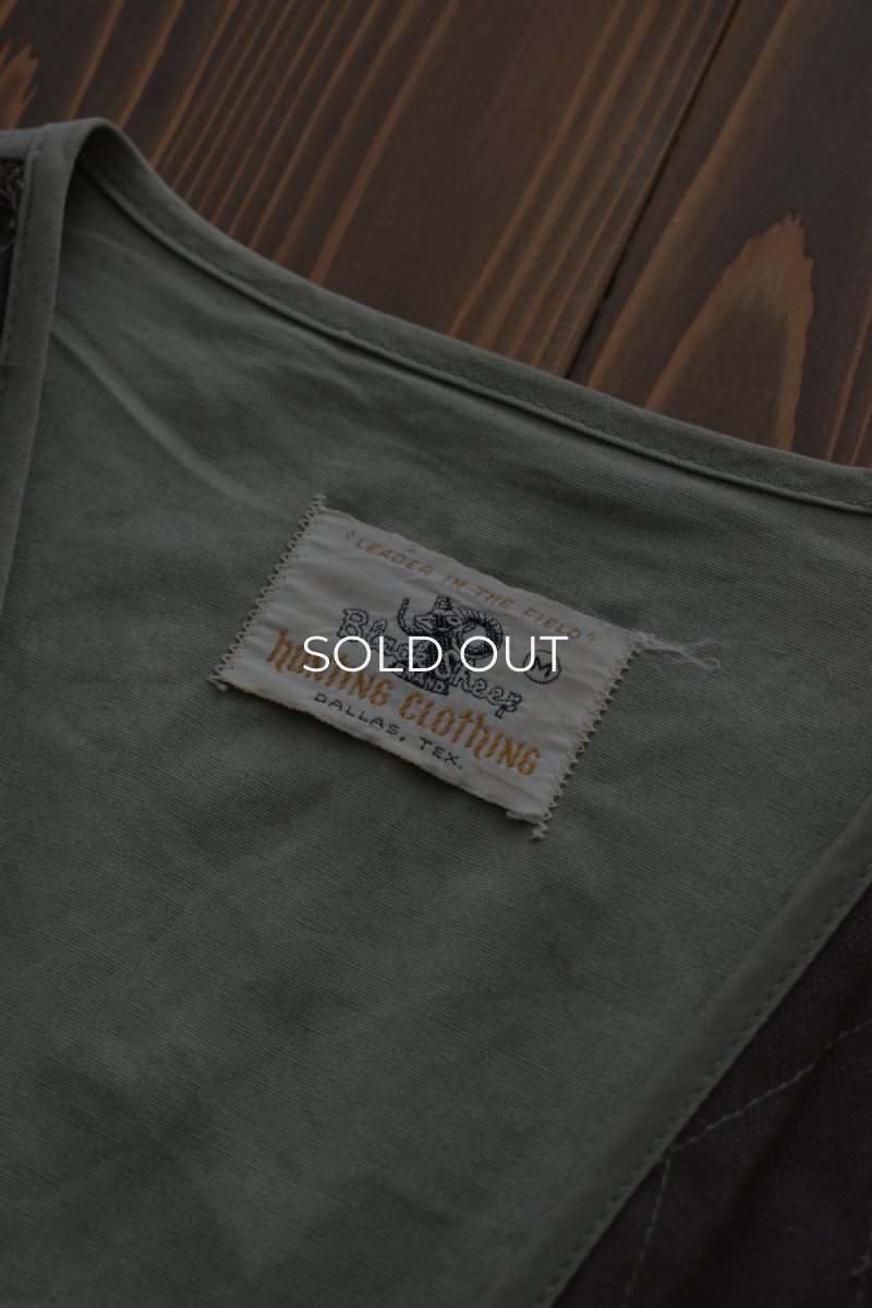 画像8: 60's Black Sheep hunting vest (8)