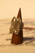 画像2: Indian Jewelry Navajo silver ring "RAY ADAKAI" (2)