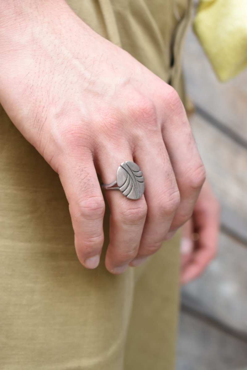 画像8: Indian Jewelry Navajo silver ring "	Steve Yellowhorse" (8)