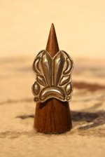 画像1: Indian Jewelry Navajo silver ring "RAY ADAKAI" (1)