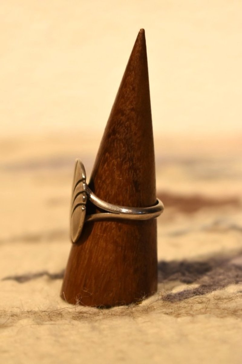 画像3: Indian Jewelry Navajo silver ring "	Steve Yellowhorse" (3)