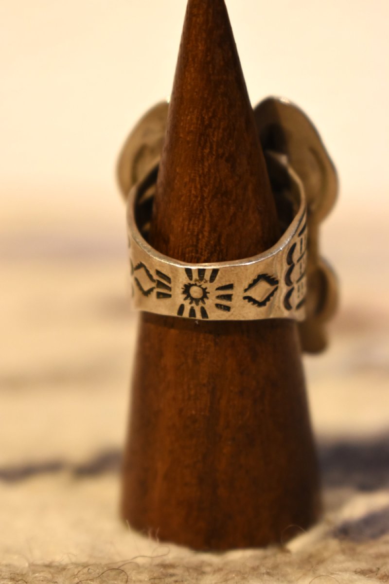 画像6: Indian Jewelry Navajo silver ring "RAY ADAKAI" (6)