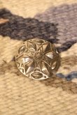 画像2: Indian Jewelry Navajo silver concho "RAY ADAKAI" (2)