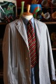 画像1: LANDS' END silk tie -made in USA- (1)