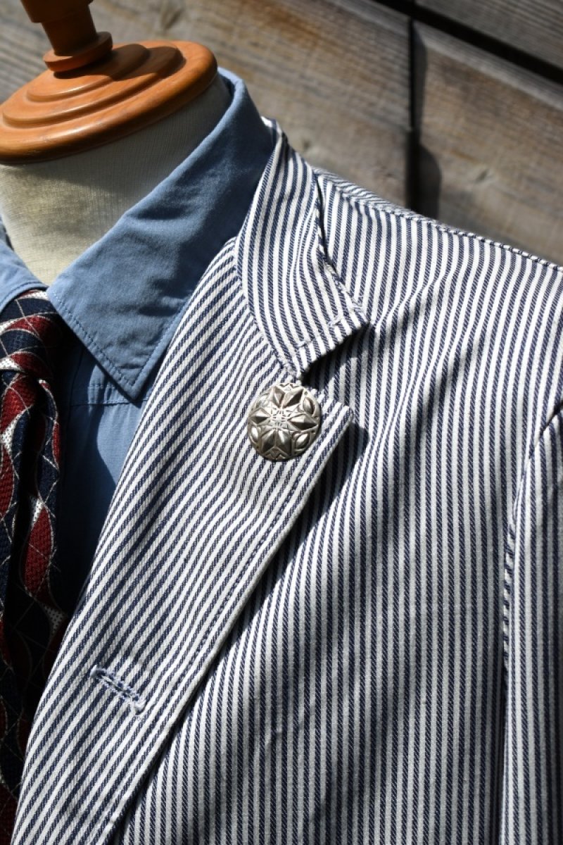 画像5: Indian Jewelry Navajo silver concho "RAY ADAKAI" (5)