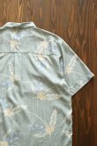 画像15: 90's Jos. A. Bank S/S silk open collar shirt (15)