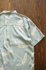 画像15: 90's Jos. A. Bank S/S silk open collar shirt (15)