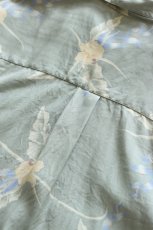 画像17: 90's Jos. A. Bank S/S silk open collar shirt (17)