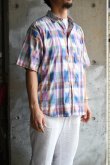 画像2: 80's Eddie Bauer S/S check shirt -made in INDIA- (2)