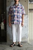 画像4: 80's Eddie Bauer S/S check shirt -made in INDIA- (4)