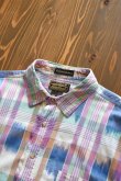画像8: 80's Eddie Bauer S/S check shirt -made in INDIA- (8)