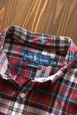 画像9: Ralph Lauren S/S check BD shirt -made in INDIA- (9)