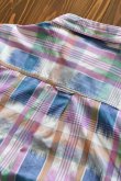 画像17: 80's Eddie Bauer S/S check shirt -made in INDIA- (17)