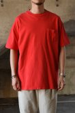 画像1: 80's HANES S/S  pocket tee -made in USA- (1)