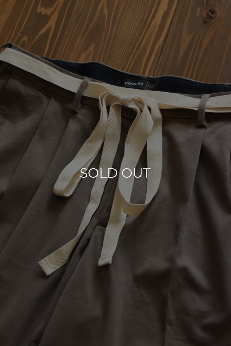 画像8: 〚TEXTURES〛 3/4 wide slacks (8)