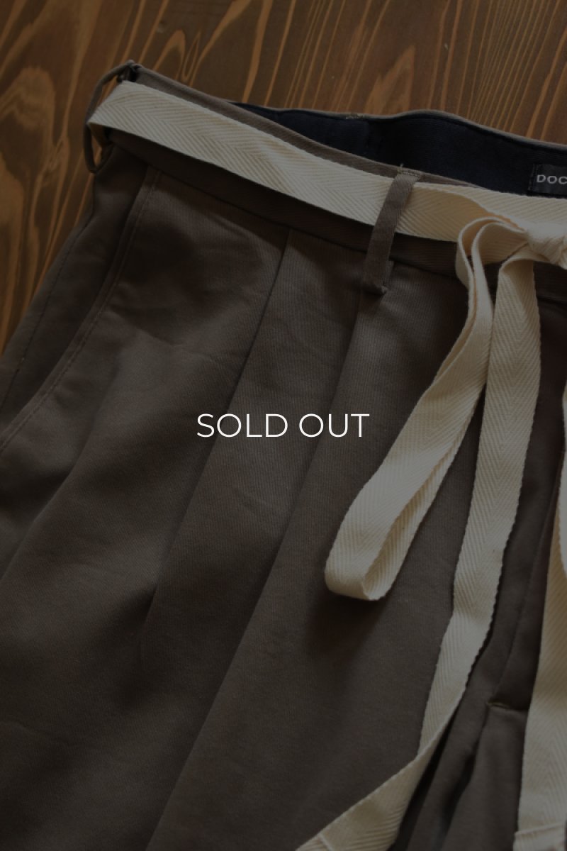 画像9: 〚TEXTURES〛 3/4 wide slacks (9)