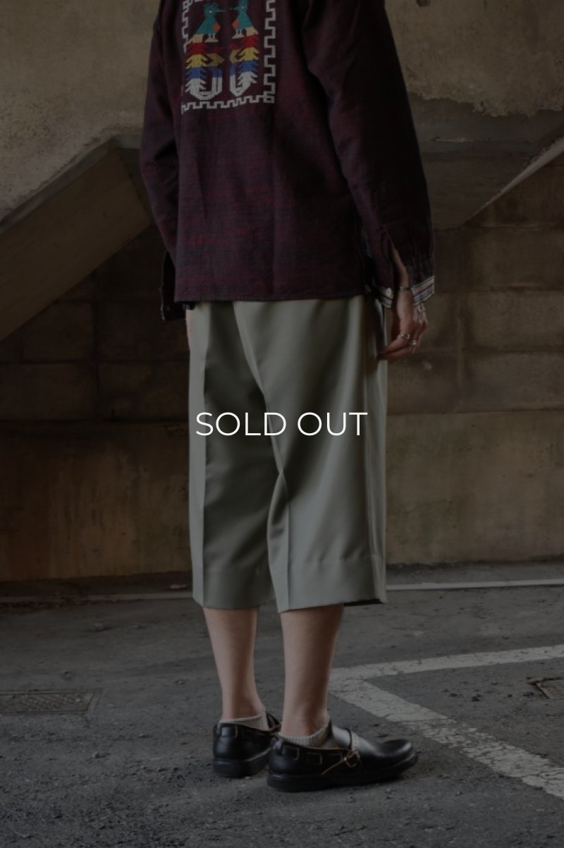 画像3: 〚TEXTURES〛 3/4 wide slacks (3)