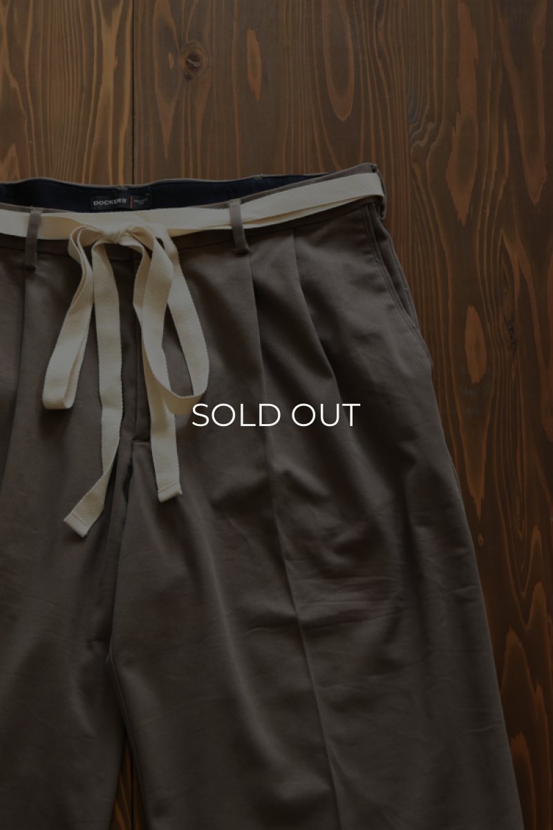 画像6: 〚TEXTURES〛 3/4 wide slacks (6)