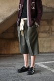 画像2: 〚TEXTURES〛 3/4 wide slacks (2)