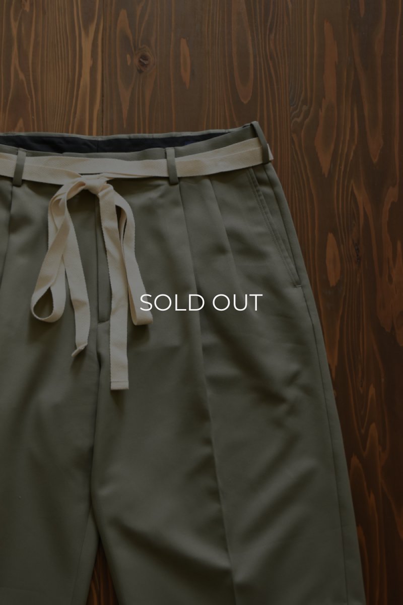 画像6: 〚TEXTURES〛 3/4 wide slacks (6)