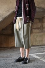 画像2: 〚TEXTURES〛 3/4 wide slacks (2)