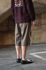 画像3: 〚TEXTURES〛 3/4 wide slacks (3)