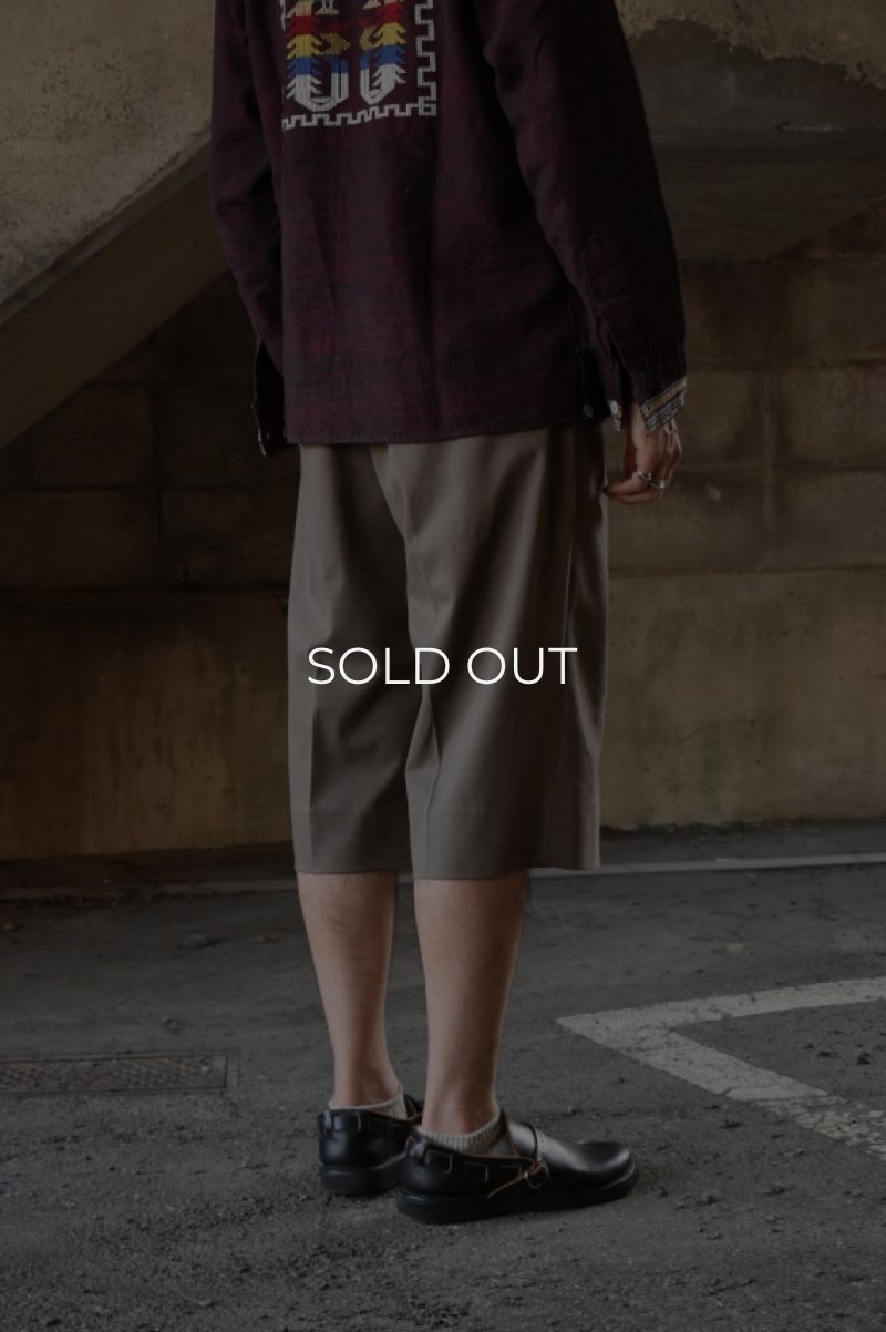 画像3: 〚TEXTURES〛 3/4 wide slacks (3)