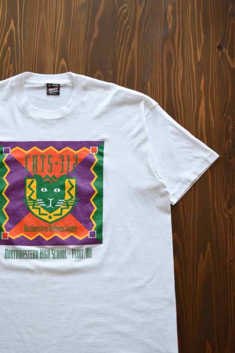 画像6: 90's FRUIT OF THE LOOM S/S print tee -made in USA- (6)