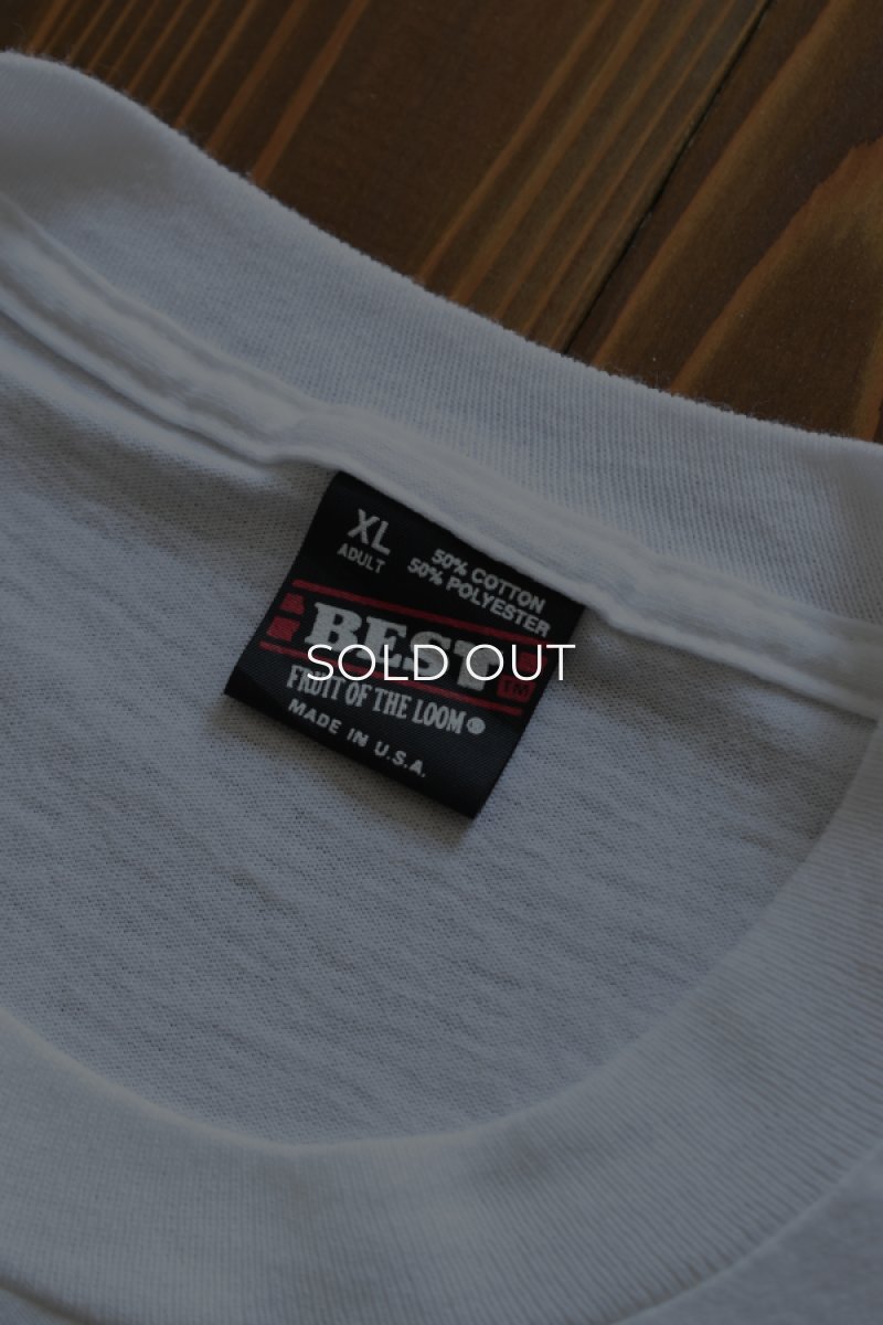 画像9: 90's FRUIT OF THE LOOM S/S print tee -made in USA- (9)