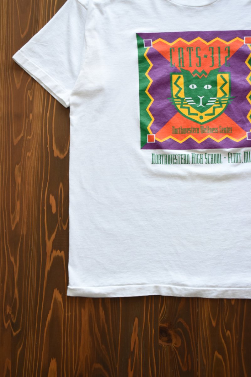 画像7: 90's FRUIT OF THE LOOM S/S print tee -made in USA- (7)